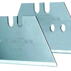 Lot de 5 lames trapèze courtes non perforées 50 mm