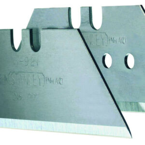 Lot de 5 lames trapèze longues non perforées 62 mm