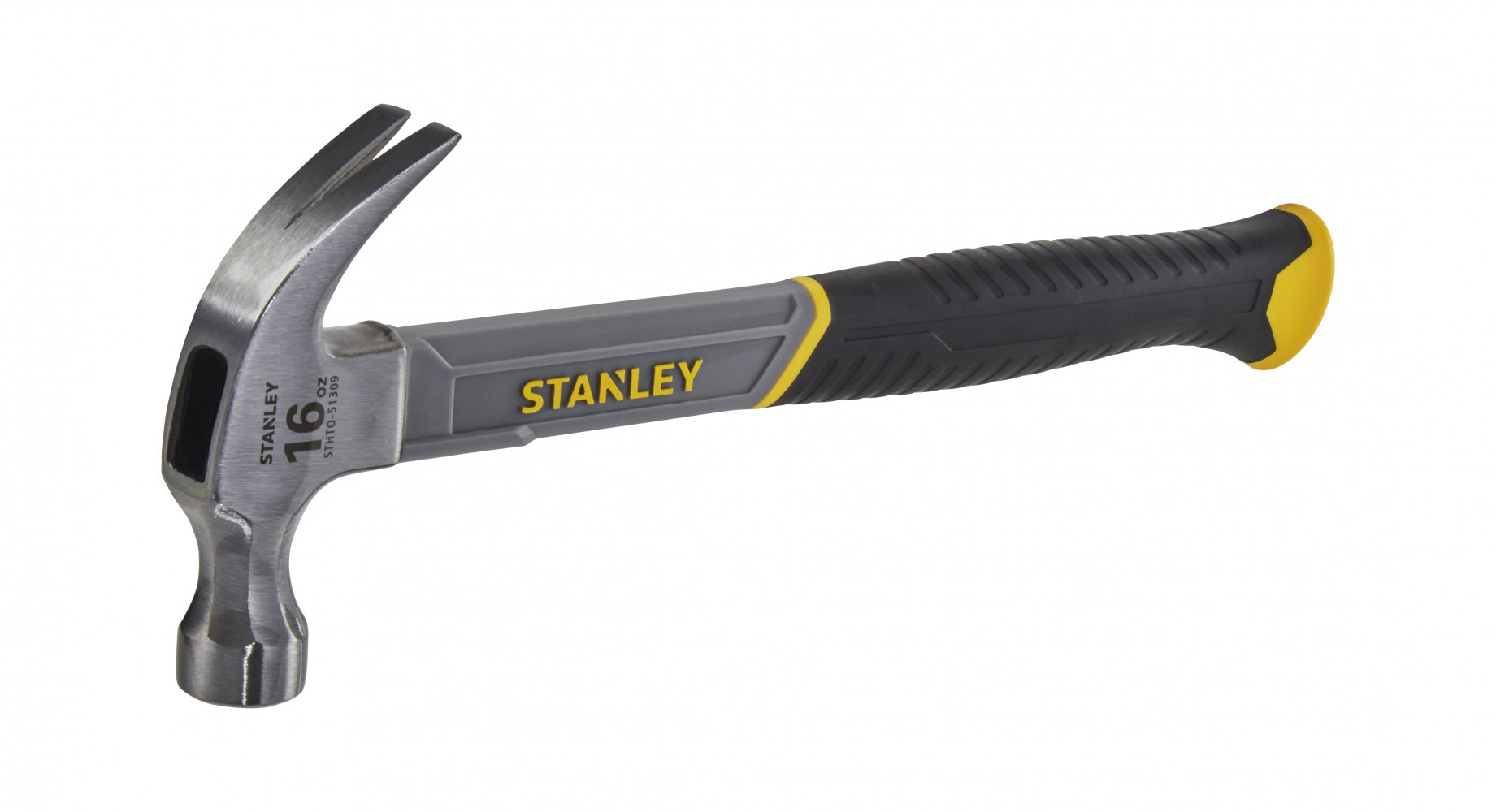 Marteau arrache-clous fibre de verre STANLEY, 0.45 kg