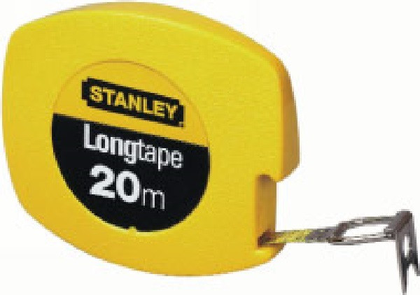 Mesure longue avec ruban acier 20 m x 9,5 mm