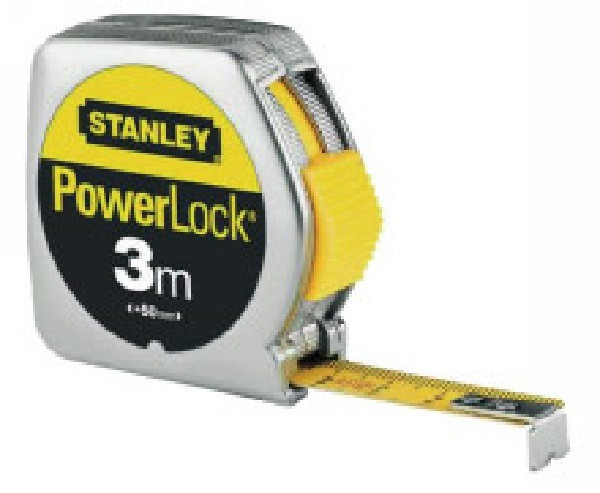 Mesure "Powerlock" métal 3 m x 12,7 mm