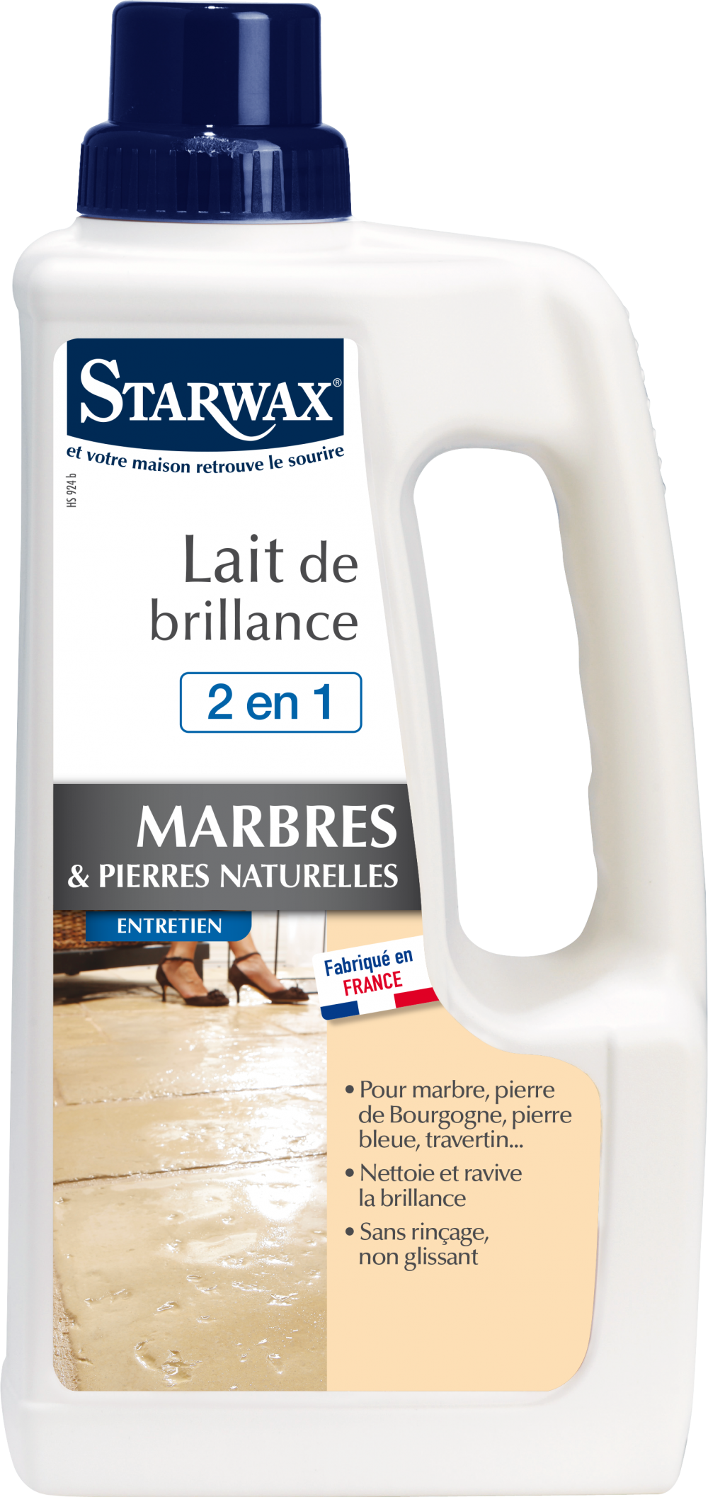 Entretien brillant marbre STARWAX 1 l