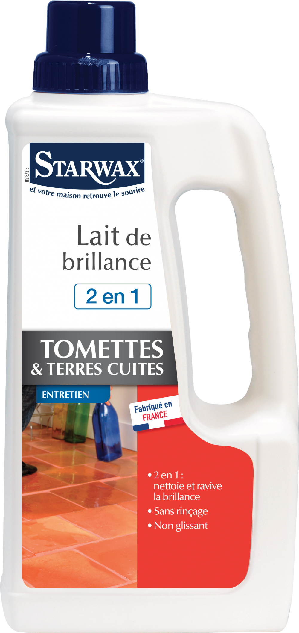Lait de brillance tomettes 1 l STARWAX 1 l