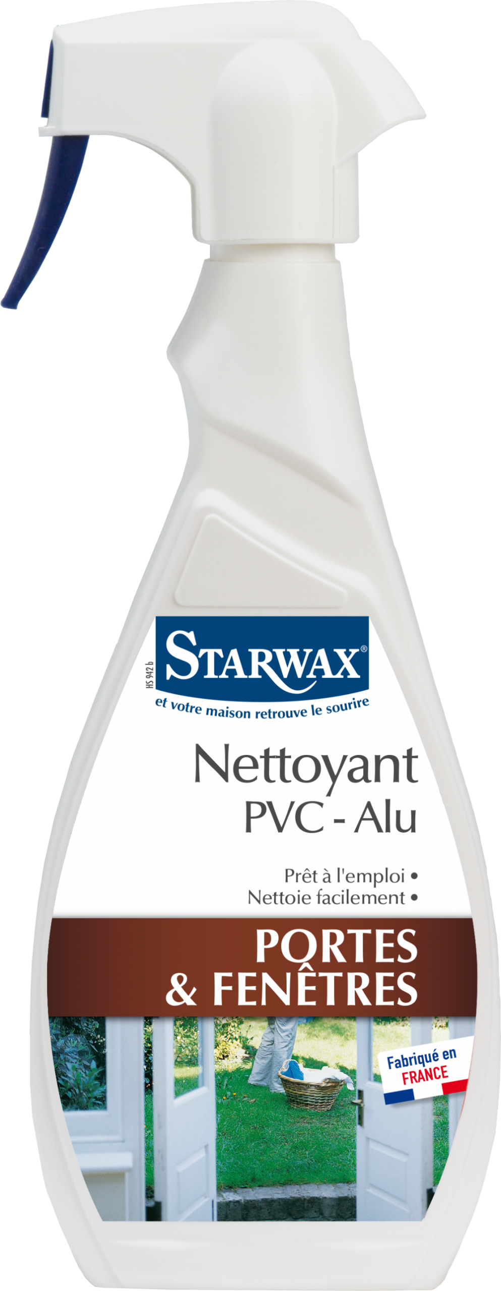 Nettoyant pvc portes et fenêtres STARWAX 0.5 l