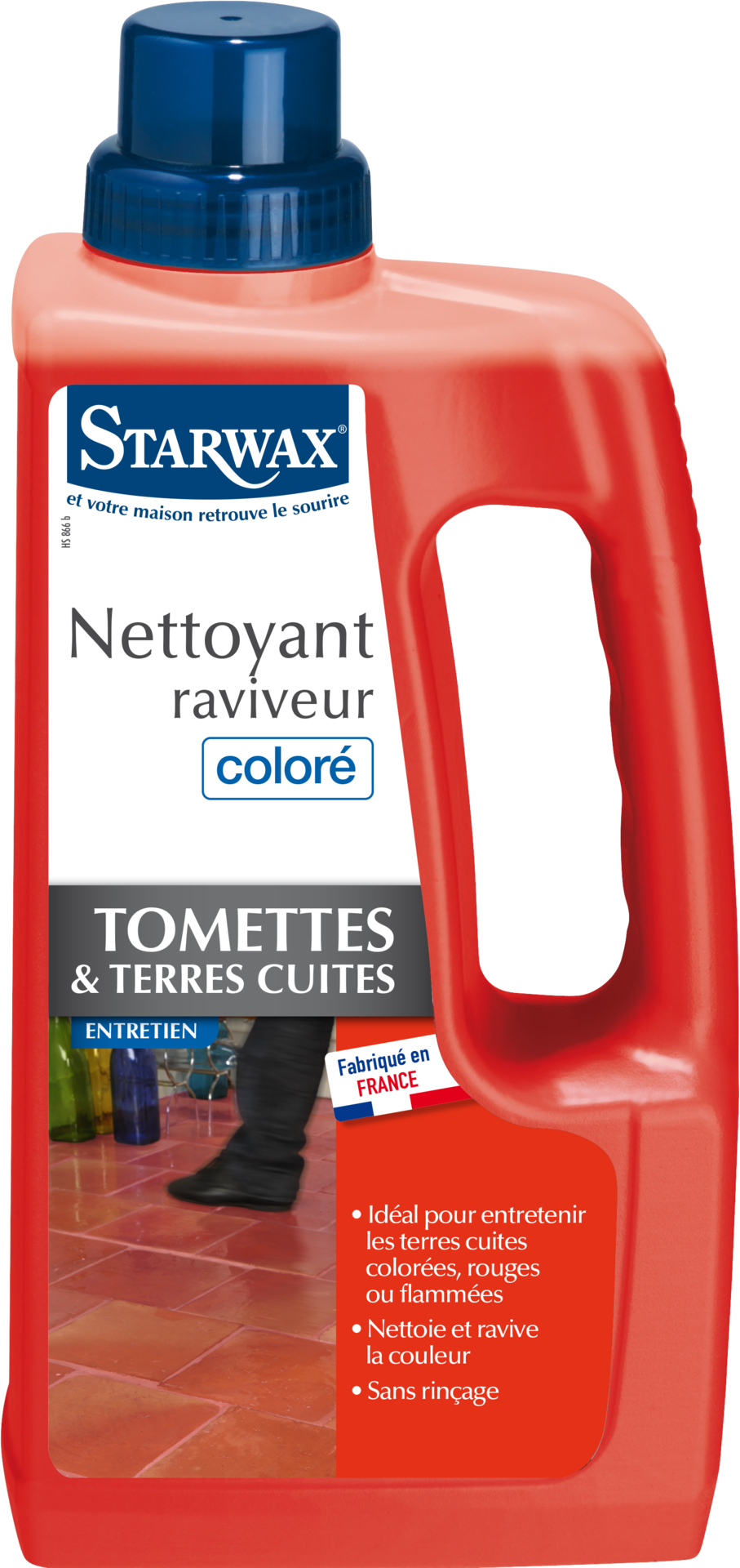 Nettoyant raviveur coloré sol STARWAX 1 l