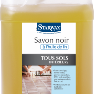 Savon noir à l'huile de lin STARWAX 5 l