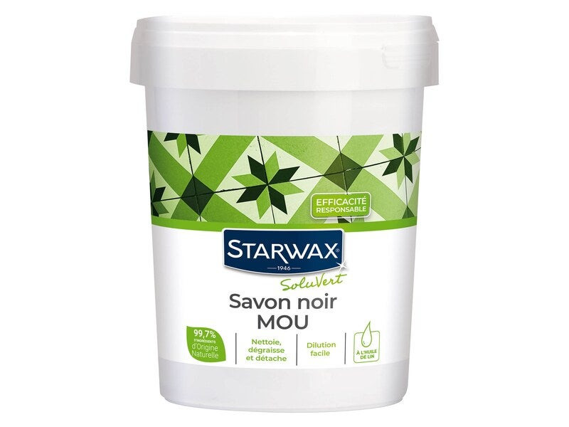 Savon noir mou STARWAX 1 Kg