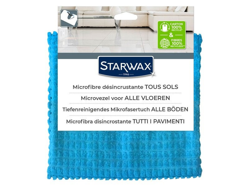 Serpillière microfibre polyester nettoyage quotidien STARWAX