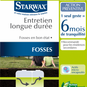 Traitement activateur biologique micro capsules STARWAX 0.5 kg