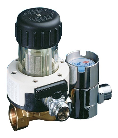 Station antitartre domestique complète PD15CPRO+PF20CLM filtre et magnétique POLAR PSDPRO
