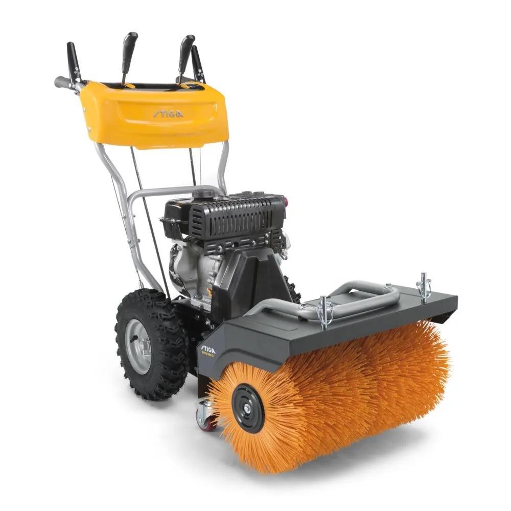 Balayeuse thermique - SWS 600 G - 212 cm³ - largeur de travail 60 cm - brosse en nylon réglable - 6 vitesses avant, 2 arrière