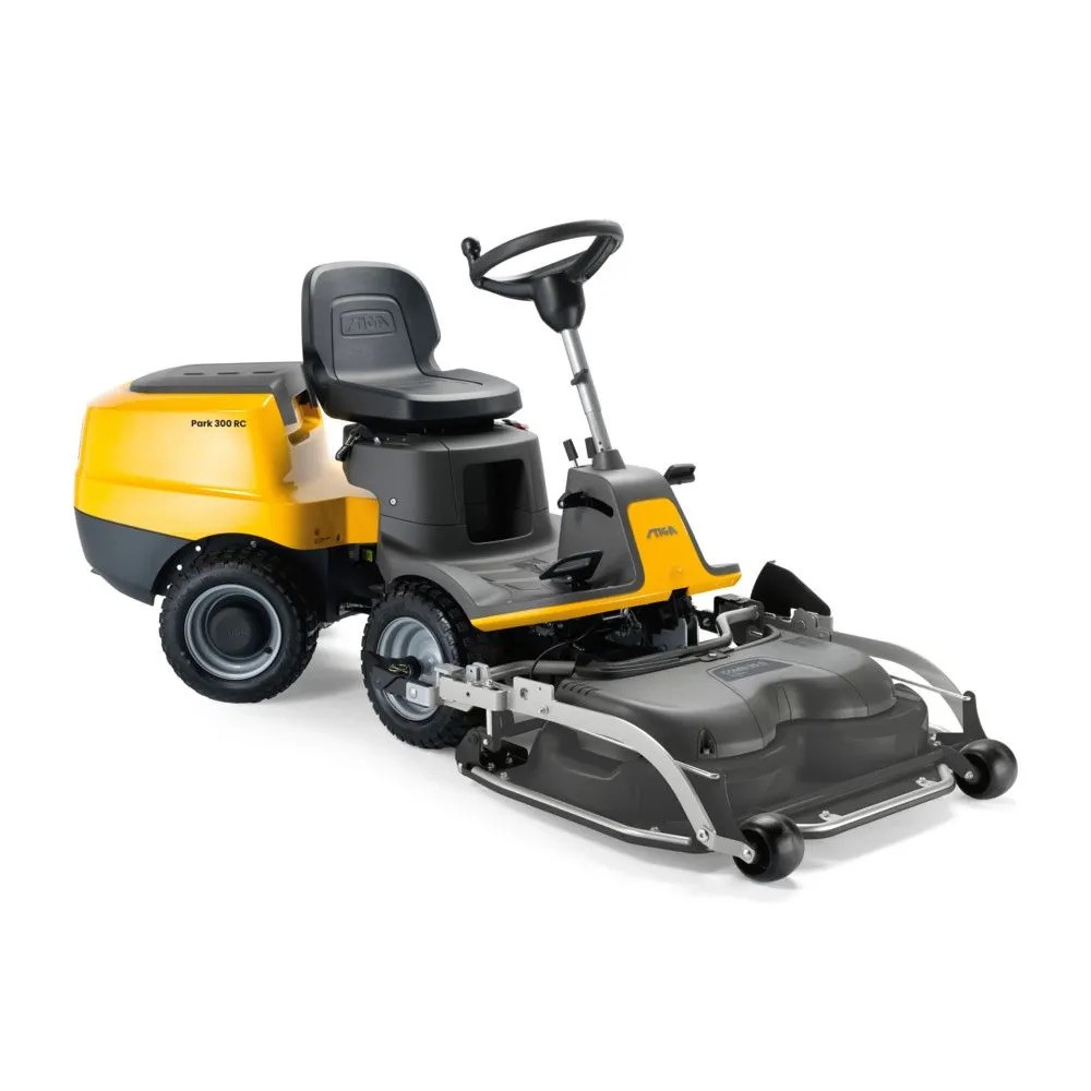Tondeuse autoportée thermique 432 cc - Park 300RC - plateau herbe coupés inclus - transmission hydrostatique - jaune