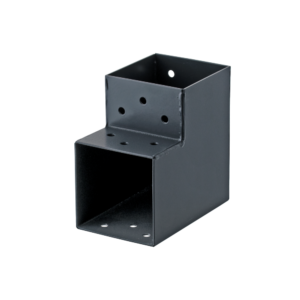 Connecteur L angle 90° pour poteau bois , H.9 x P.9 cm