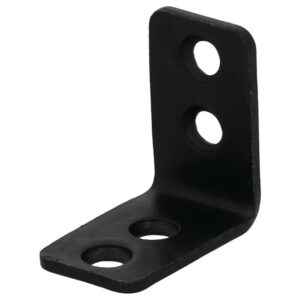 Equerre acier zingue noire Magnodur 25x25x15, SUKI