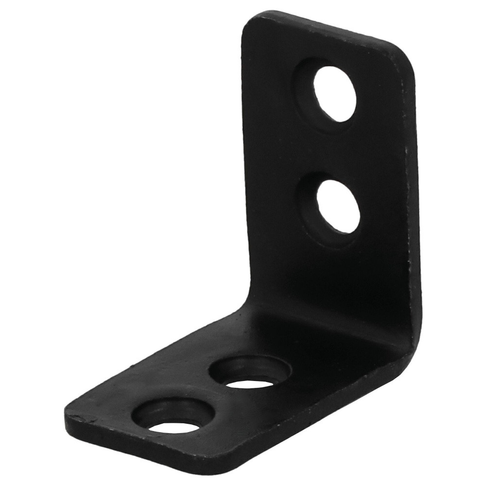 Equerre acier zingue noire Magnodur 25x25x15, SUKI