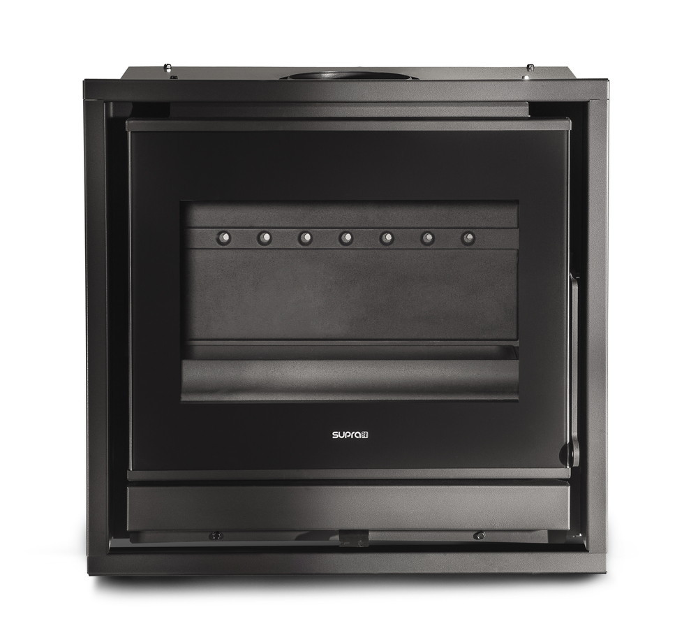 Insert à bois NEO 55 E - 6kW - ouverture latérale - 59 x 55,5 x 40,5 cm