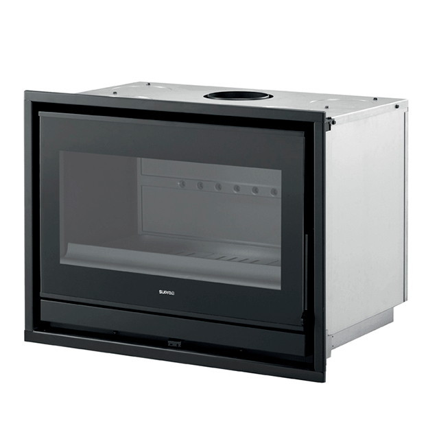 Insert à bois NEO 76 16/9 - 10kW - vision 16/9ème - 80 x 59,5 x 48 cm