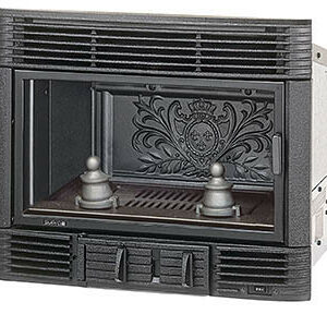 Insert à bois TURBO 634 en fonte - turbo - 63cm - 6kW