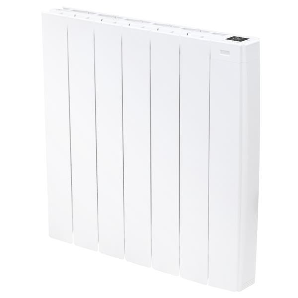 Radiateur à Inertie Fluide - 1000 W - Blanc - Mural