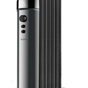 Radiateur bain d'huile OREA - noir 1500W