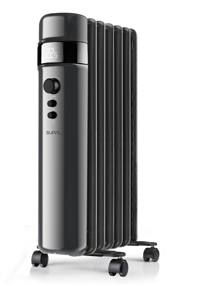Radiateur bain d'huile OREA - noir 1500W
