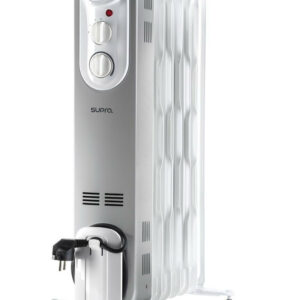Radiateur bain d'huile ORSO - blanc 1500W