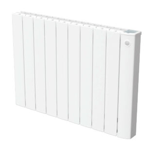 Radiateur électrique à interie fluide Dalbéo 1500 W - blanc - détecteur de présence et d'ouverture