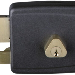 Serrure en applique monopoint Match horizontal à fouillot gauche cylindre de 45 mm JPM 601710-02-2A