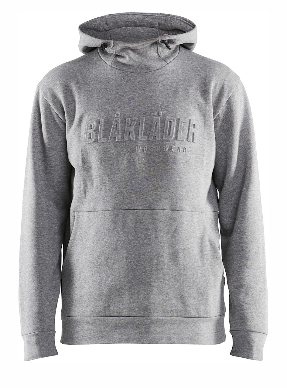 Sweat à capuche imprimé 3D Gris chiné TM BLÅKLÄDER 353011579000M