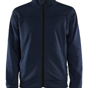 Sweat zippé gris moyen/noir TM BLÅKLÄDER 336225269699M