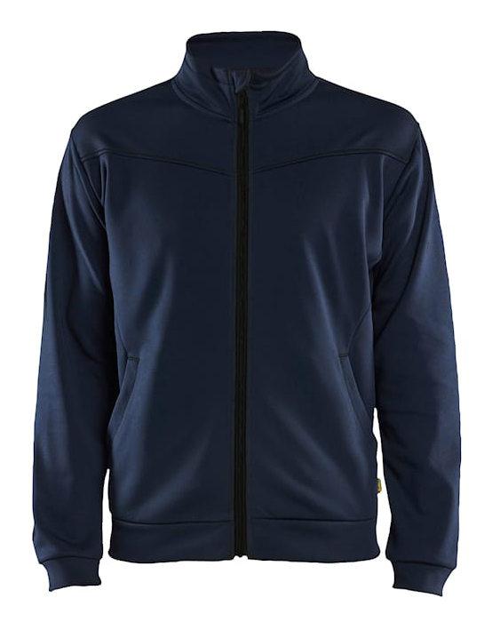 Sweat zippé gris moyen/noir TM BLÅKLÄDER 336225269699M