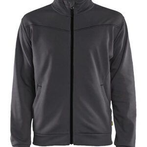 Sweat zippé gris moyen/noir TM BLÅKLÄDER 336225269699M