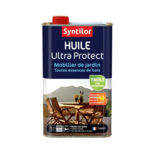 Huile naturel mat pour mobilier de jardin 1 l