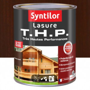 Lasure SYNTILOR Thp 8 ans chêne foncé satiné 1 l