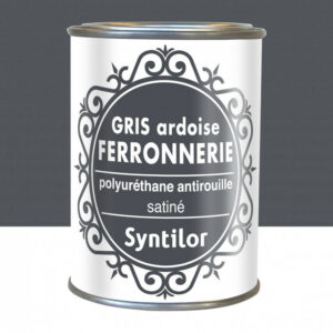 Peinture ferronnerie extérieur SYNTILOR, gris ardoise, 0.25 l