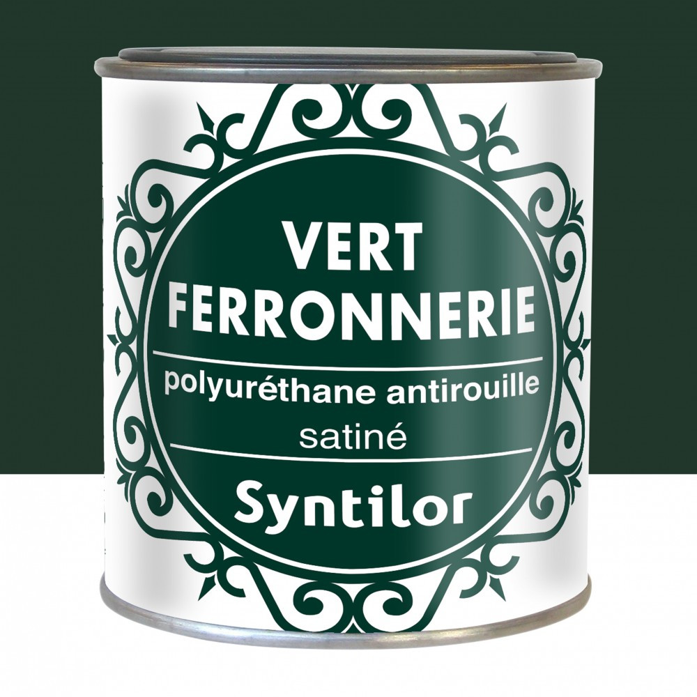 Peinture ferronnerie extérieur SYNTILOR, vert, 0.375 l