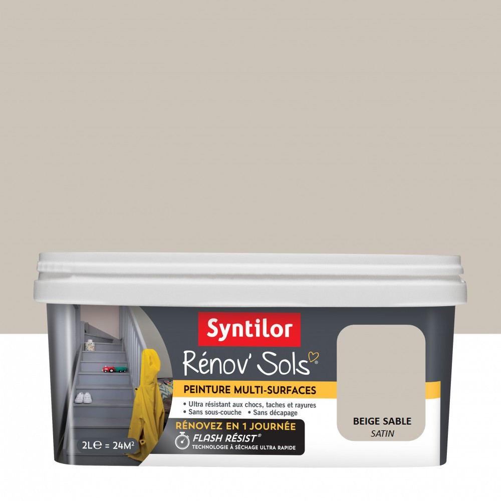 Peinture intérieur Renov sol SYNTILOR, beige sable, 2 l
