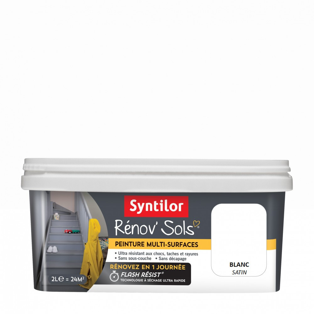 Peinture intérieur Renov sol SYNTILOR, blanc, 2 l