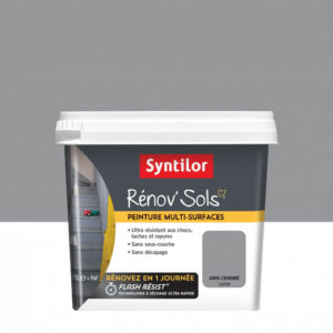 Peinture SYNTILOR, Gris cendré, 0.75 l
