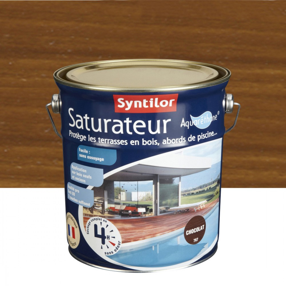 Saturateur Ultra protect SYNTILOR, teck, mat 2.5 l