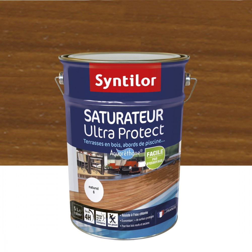 Saturateur Ultra protect SYNTILOR, teck, mat 5 l