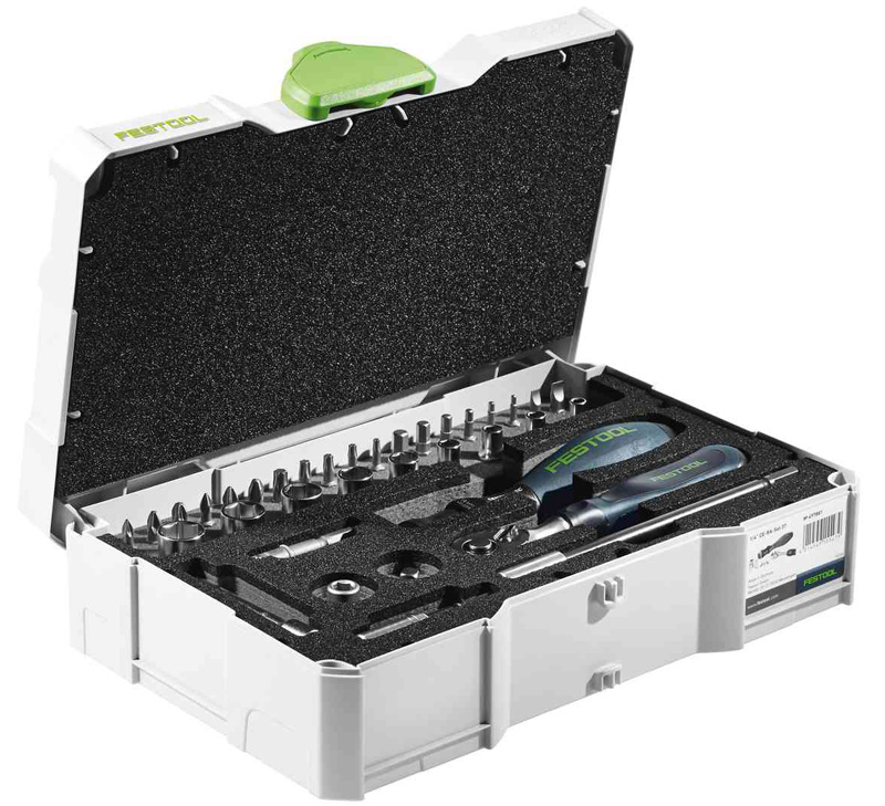 Systainer de clés à cliquets 1/4''-CE RA-Set 36 FESTOOL 497881