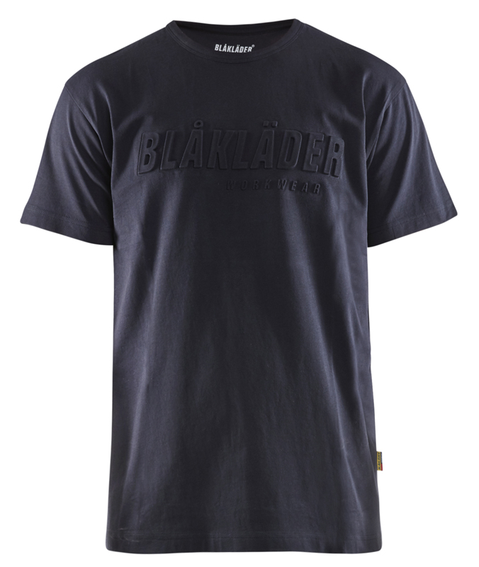 T-shirt imprimé 3D à manches courtes bleu marine TS BLÅKLÄDER 353110428600S