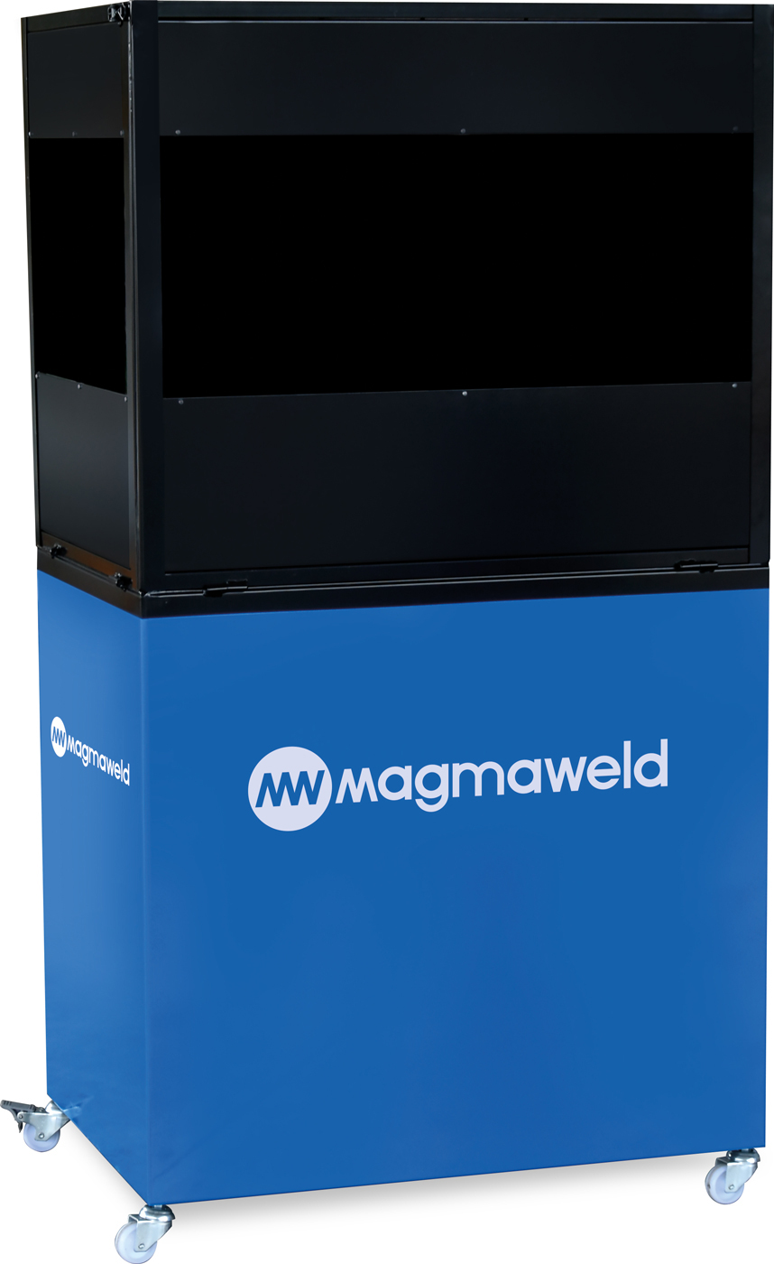 Table de soudage avec couvercle pliable - 800 x 550 x 1480 mm MAGMAWELD 8300000500