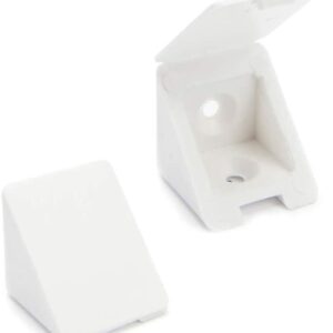 Tac ecker polypropylène large blanc 43 x 25 x 25 mm boîte de 50 MONIN 511710