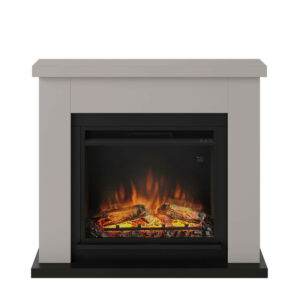 Cheminée électrique décorative "Frode" Beige - Powerflame
