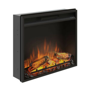 Cheminée électrique encastrable - Programmable, avec télécommande - Puissance de chauffe 1500W - Powerflame 23"