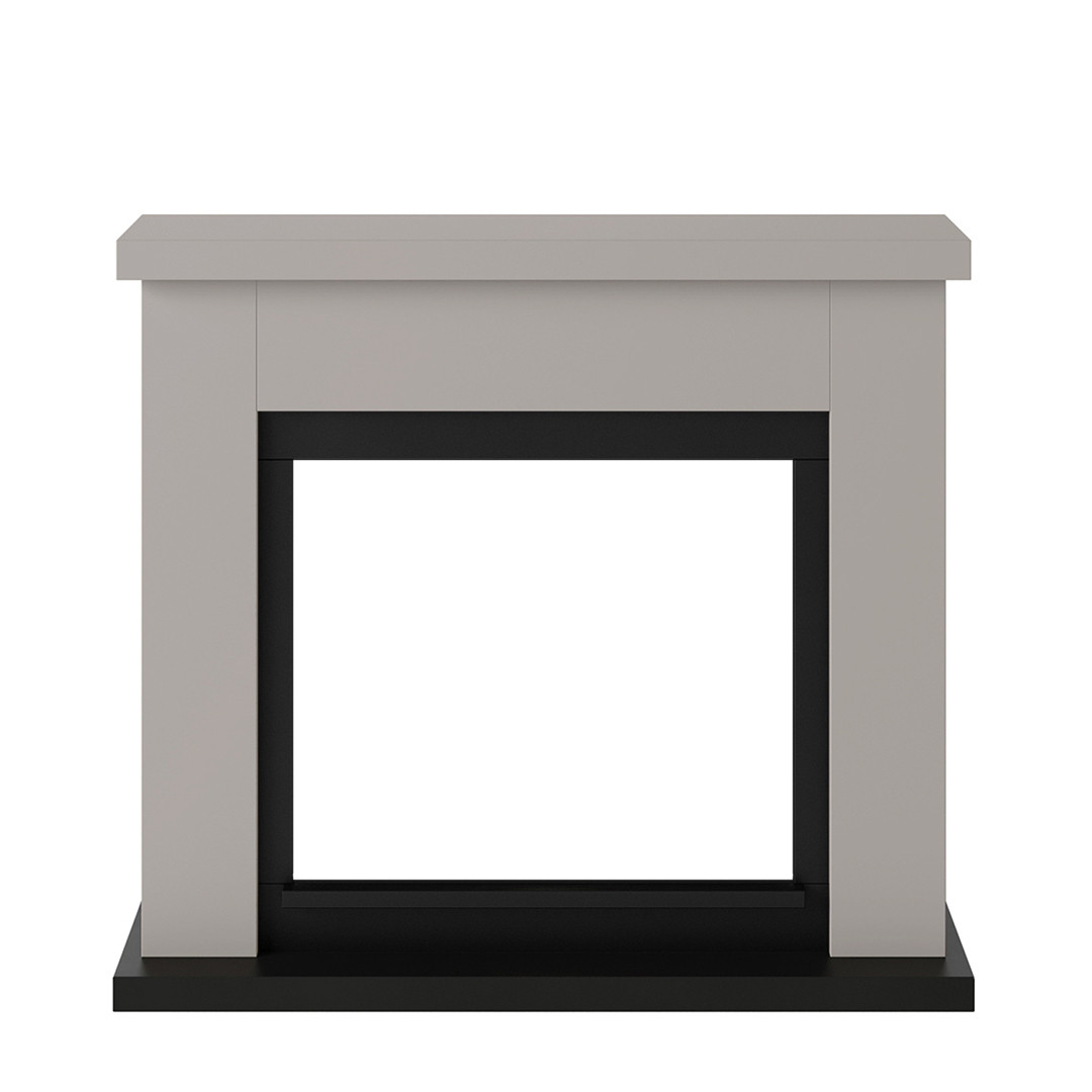 Habillage de cheminée pour Powerflame modèle Frode - Beige clair