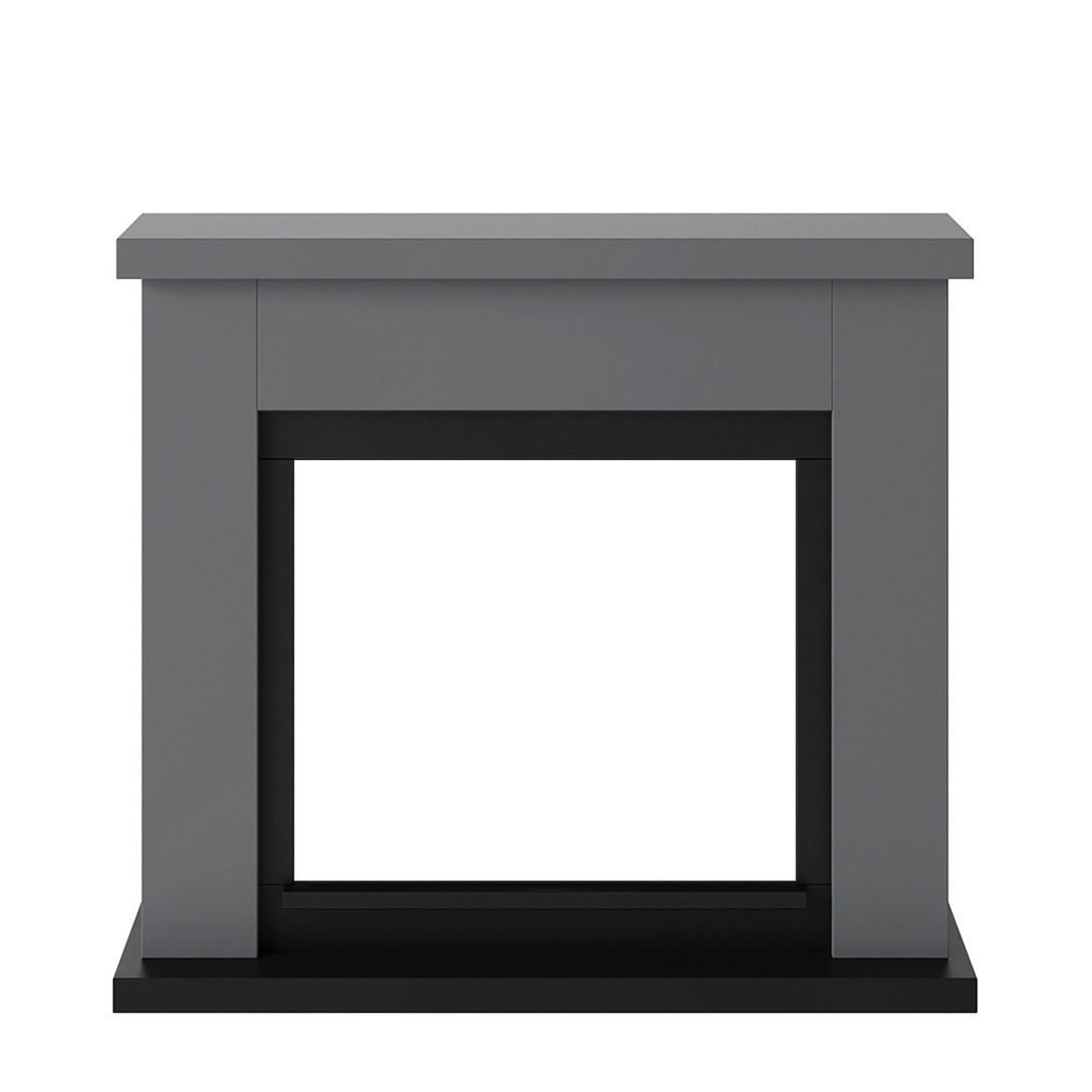 Habillage de cheminée pour Powerflame modèle Frode - Gris uni