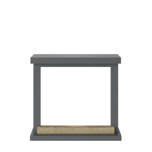 Habillage de cheminée pour Powerflame modèle Hagen - Gris uni